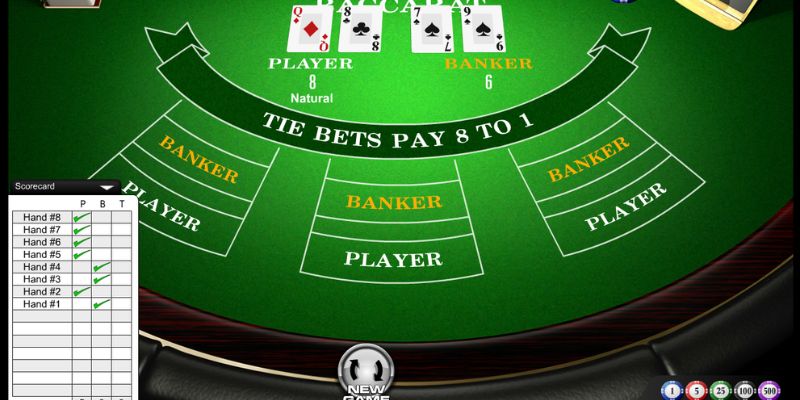 Cách chơi Baccarat rất dễ dàng cho người tham gia