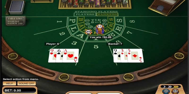 Baccarat là bộ môn được nhiều cược thủ tham gia