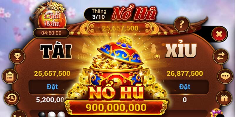 Cách tính tiền nổ hũ tài xỉu cho thưởng Jackpot cực kỳ cao