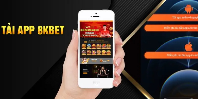 Hướng dẫn tải app 8kbet cho hệ iOS và Android