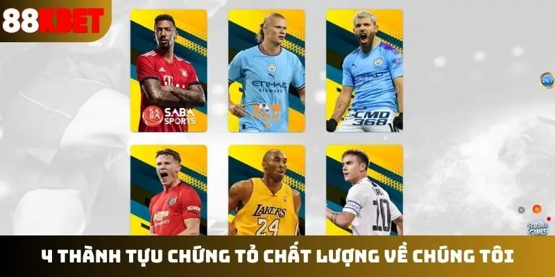 4 thành tựu chứng tỏ chất lượng về chúng tôi