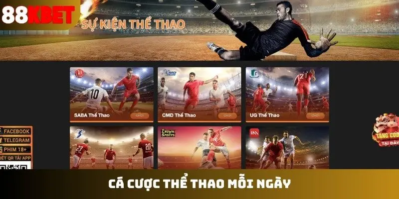 Cá cược thể thao mỗi ngày
