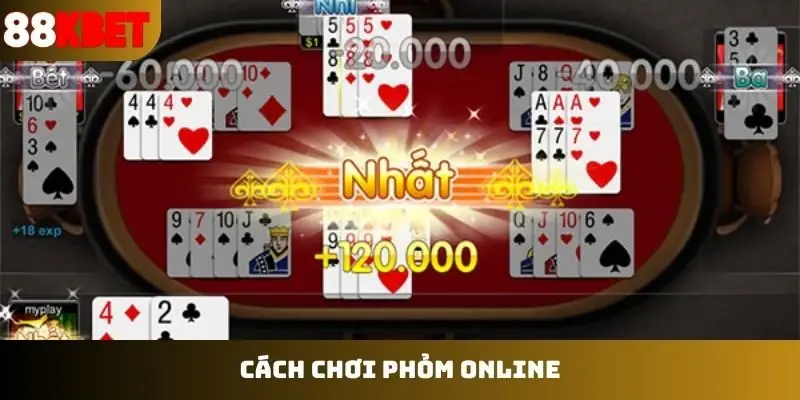 cách chơi phỏm online