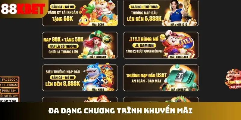 Đa dạng chương trình khuyến mãi