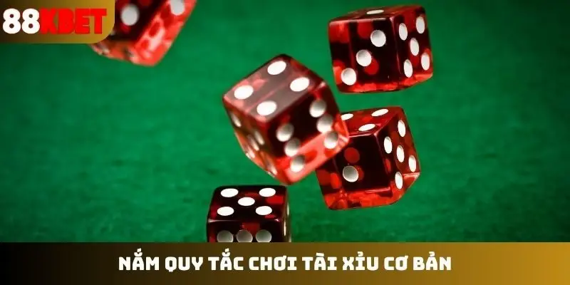 Nắm quy tắc chơi tài xỉu cơ bản