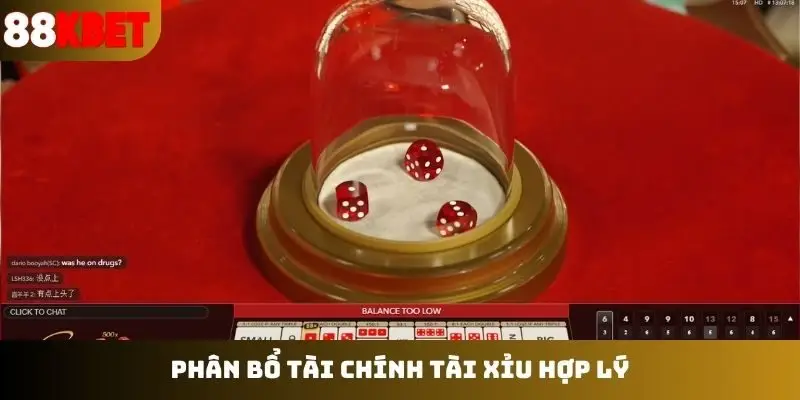 Phân bổ tài chính tài xỉu hợp lý